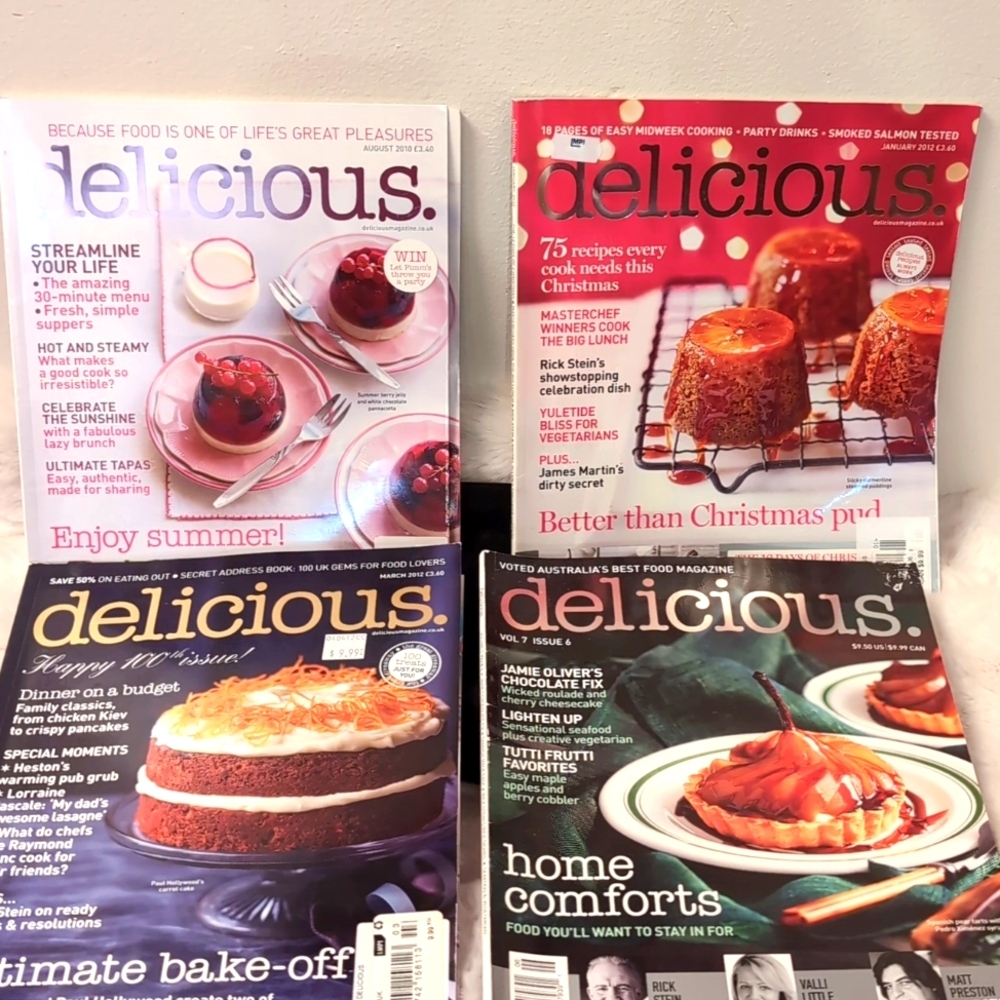 Delicious Cooking Magazine 4 Issues